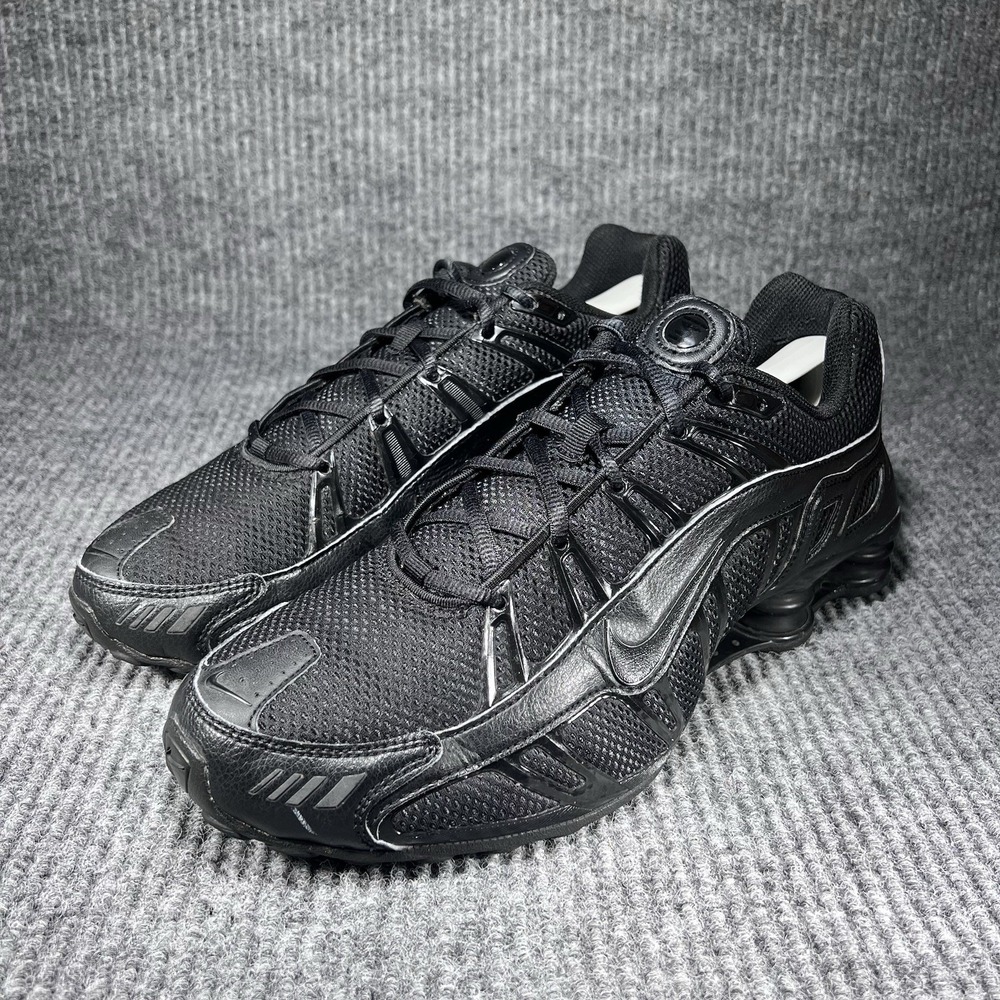 Nike Shox Turbo‎ 3.2 SL Men's Size 10 Triple Black Running Shoes 2014 455541-020